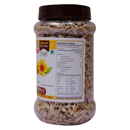 Roasted and Salted Sunflower Seeds in a Jar Roasted and Salted Sunflower Seeds in a Jar