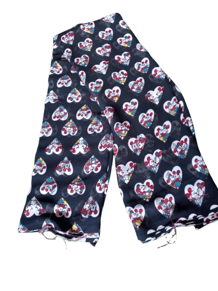 Black Georgette Printed Saree With Blouse Piece