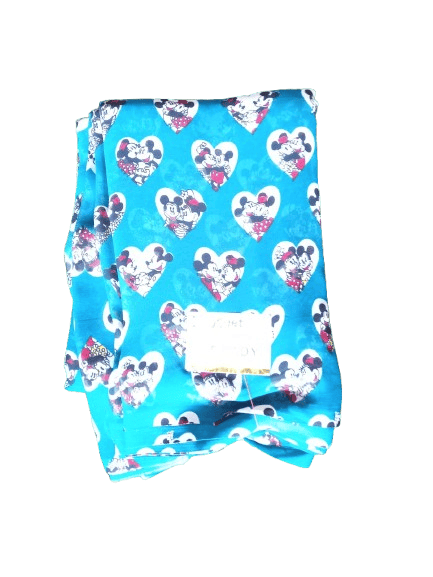 Disney Mickey Mouse and Minnie Mouse Hearts Fabric - Sarees | Buy online on ZillyBuy
