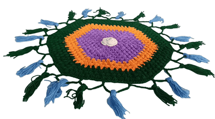 Handmade Crochet Cotton Doormat