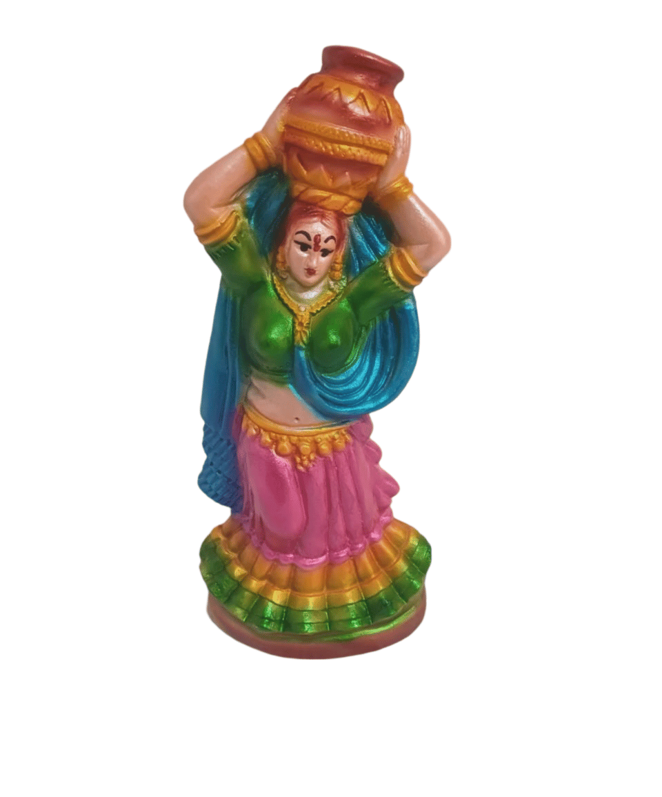 Terracotta Statue of a Woman (pack of 2)