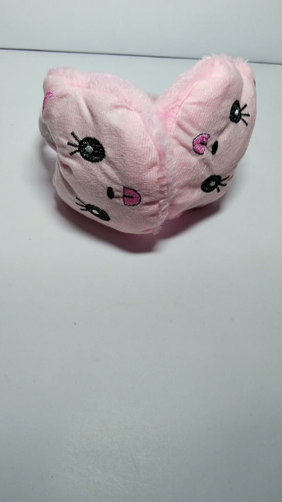 Plush cat earmuffs