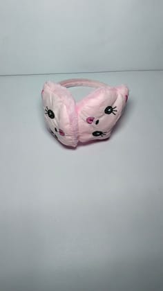 Plush cat earmuffs