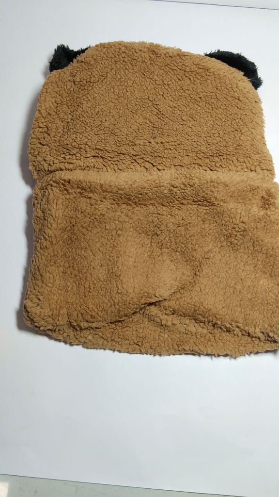 Cute Cartoon Panda Ear Hooded Scarf for Kids