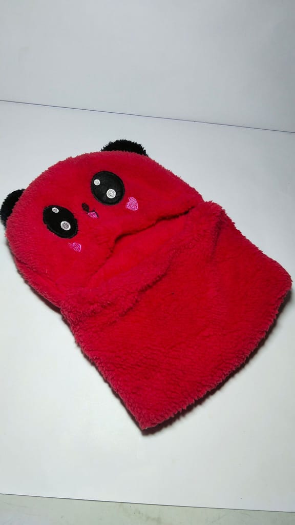 Panda Fleece Blanket Hoodie