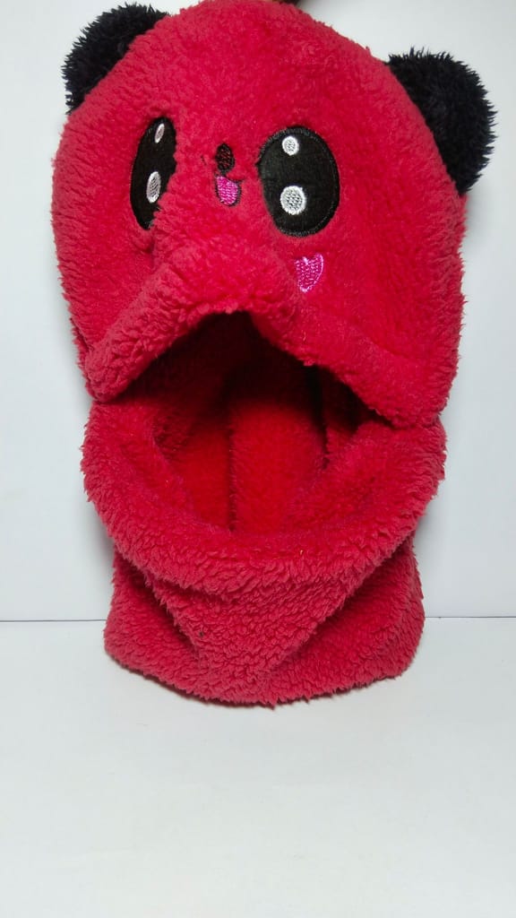 Panda Fleece Blanket Hoodie