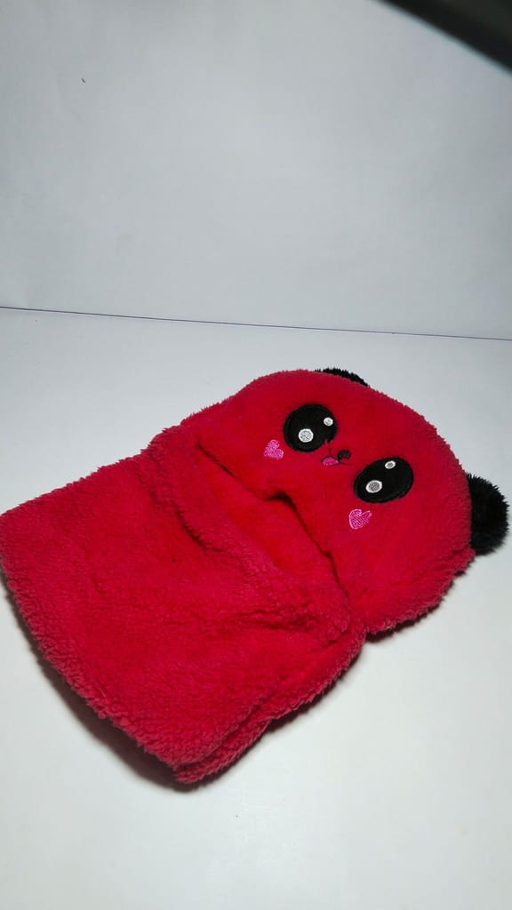 Panda Fleece Blanket Hoodie