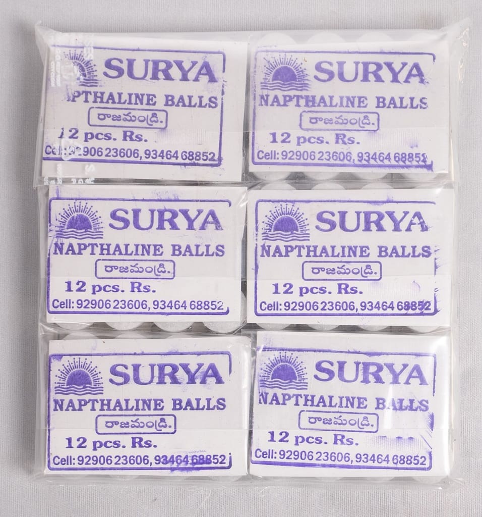 Naphthalene Balls - Pack of 12