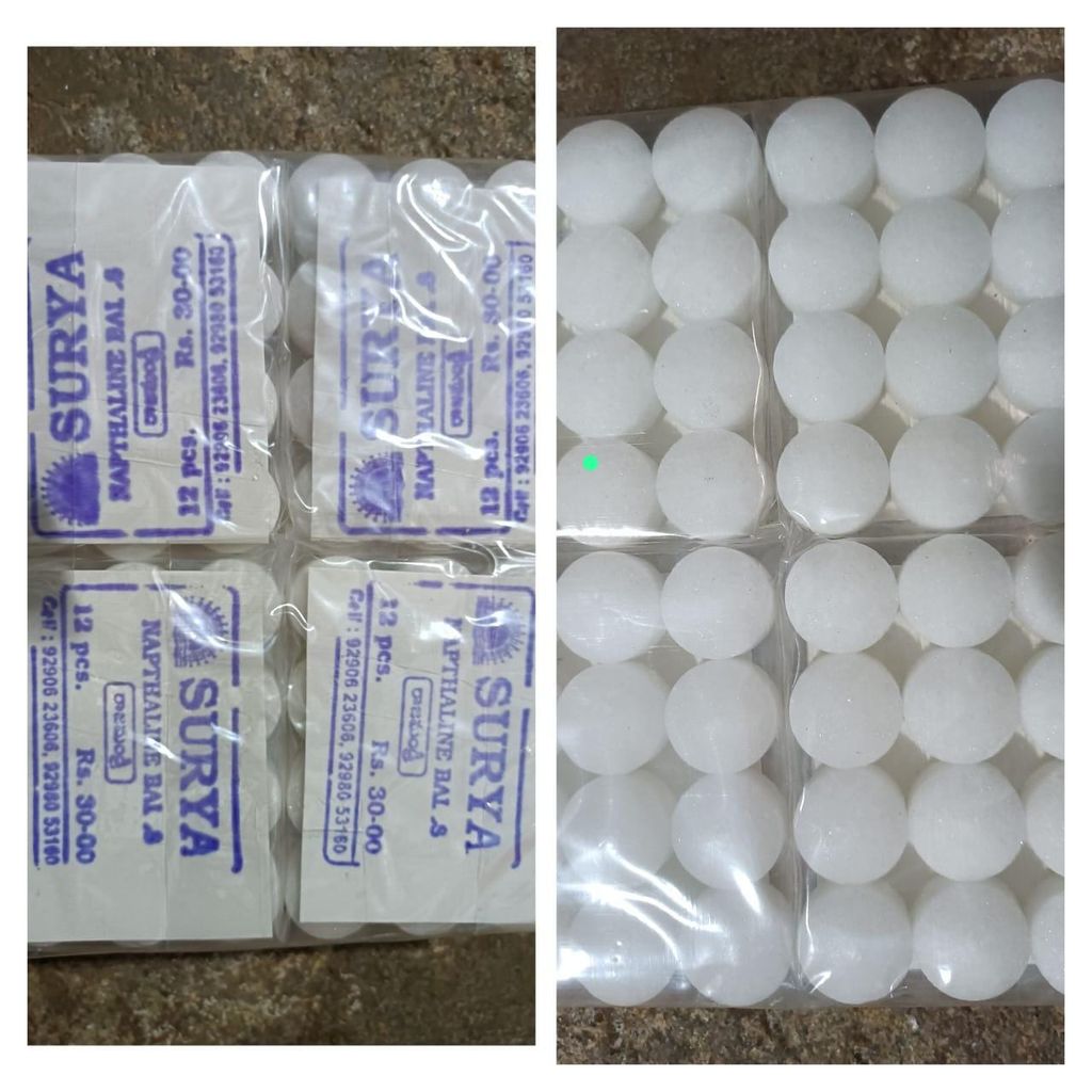 Naphthalene Balls - Pack of 12