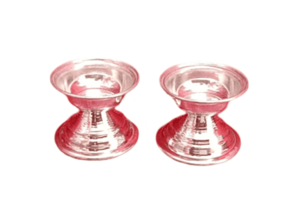 Silver Plated Diya Small (1.5 inch)