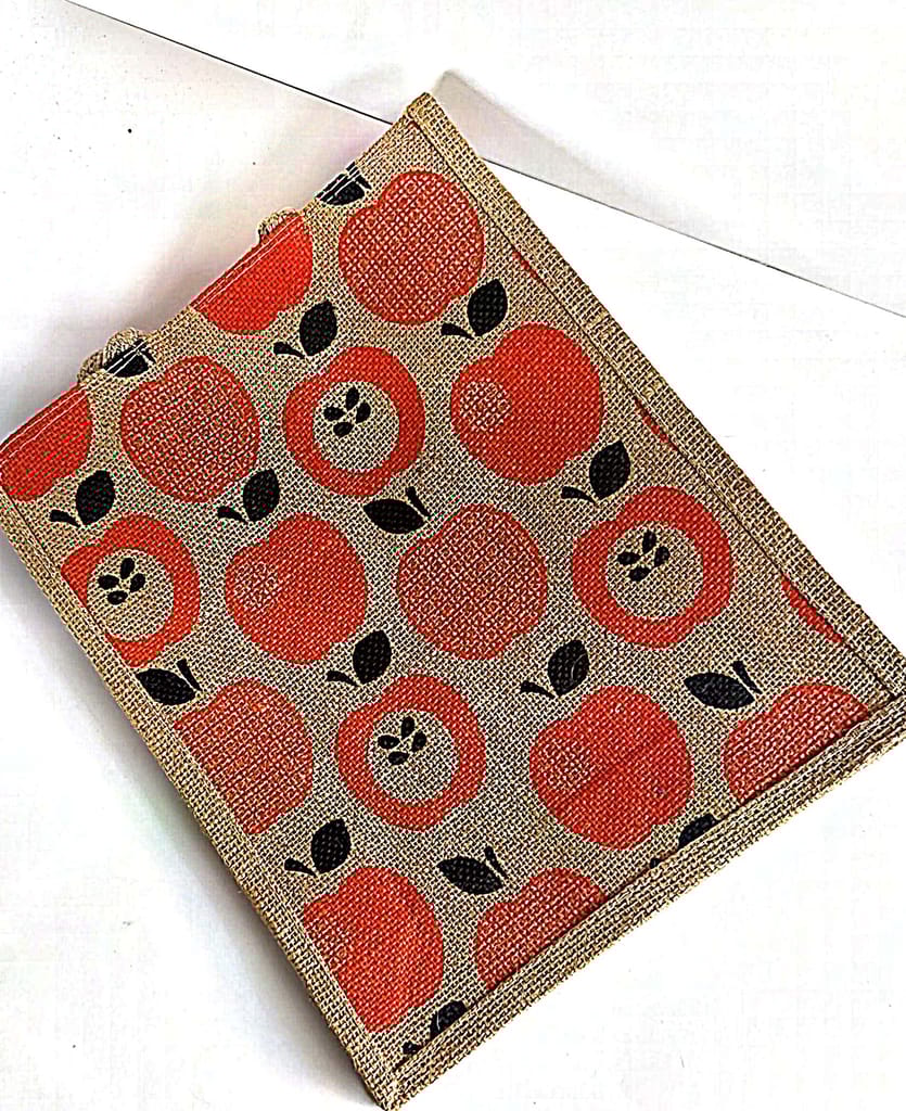 The Apple of My Eye Jute Tote Bag