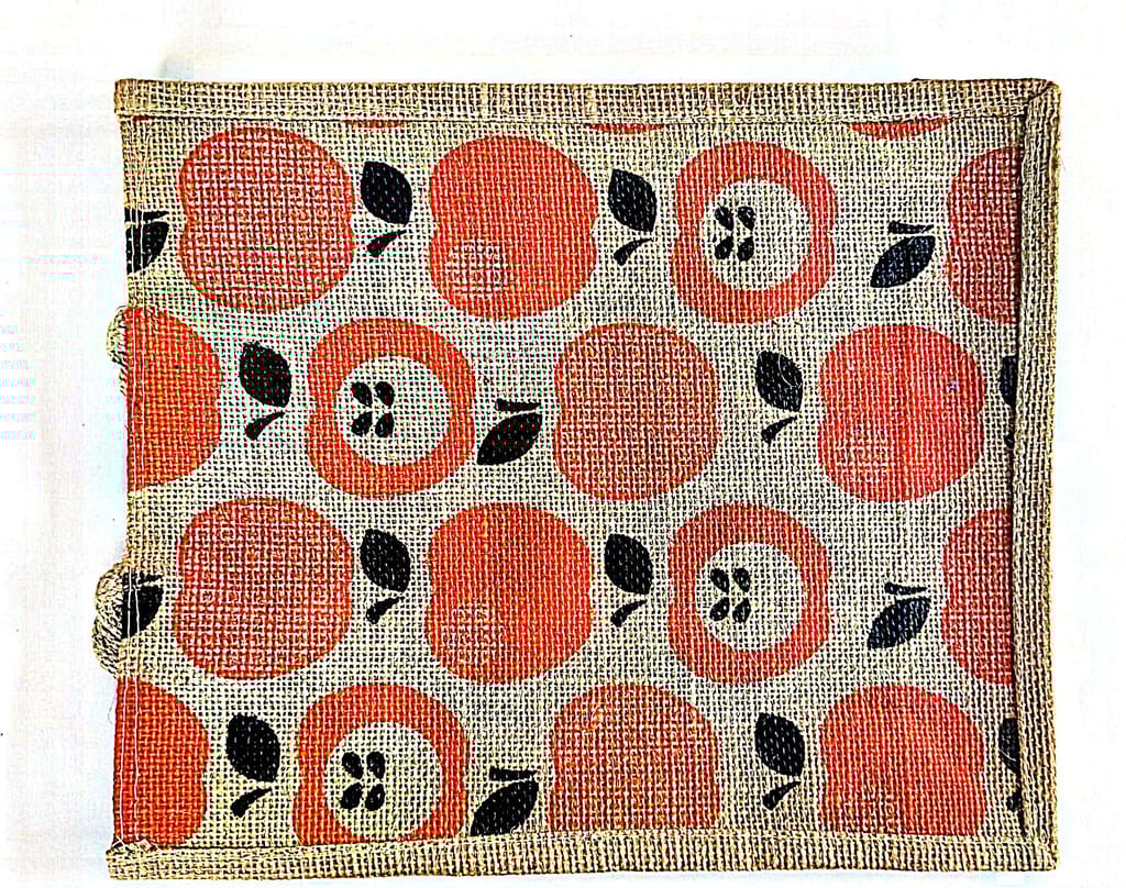 The Apple of My Eye Jute Tote Bag