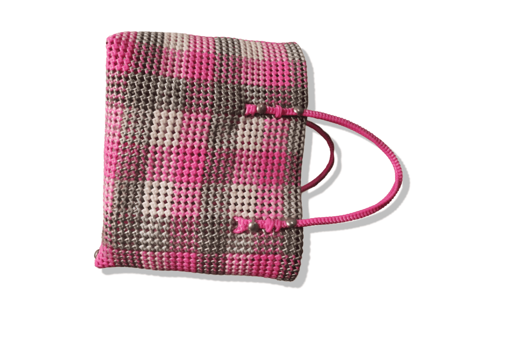 Retro-Style Handwoven Market Tote