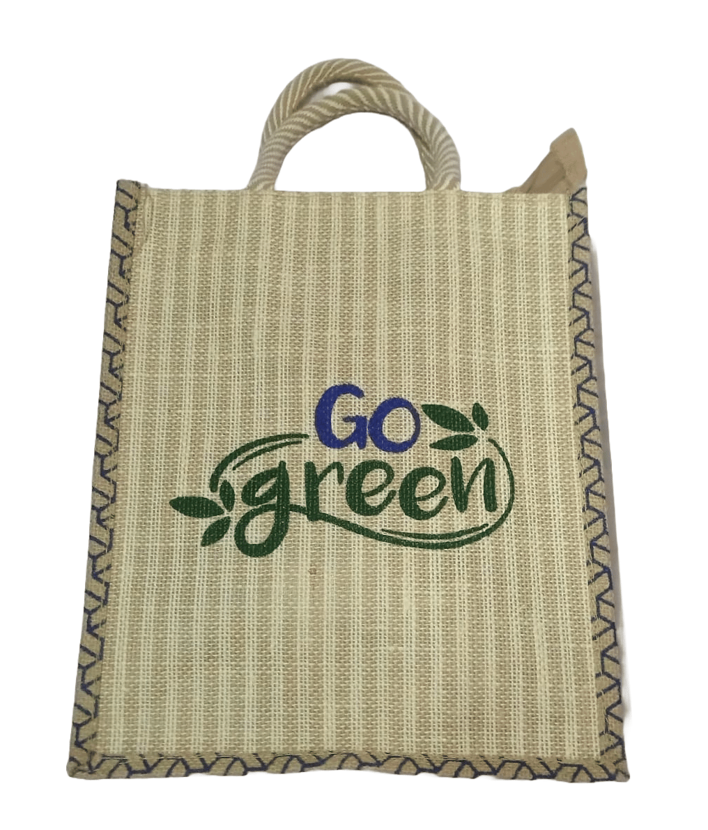 The Go Green Jute Bag: A Stylish and Eco-Friendly Way to Carry Your Belongings