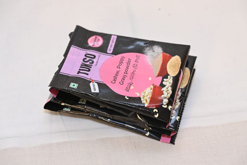 TUKSO Cashew Poppy Gravy Powder.