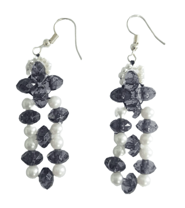 Elegant Beaded Earrings with a Touch of Class