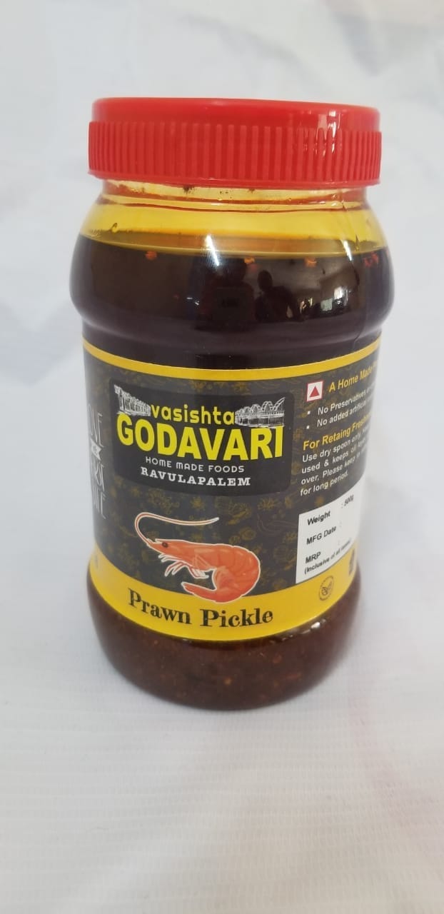 Godavari Home Made Foods Ravulapalem Prawn PVasisthaickle