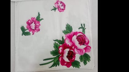 Blue Floral Handkerchief set of 12 pack Blue Floral Handkerchief set of 12 pack