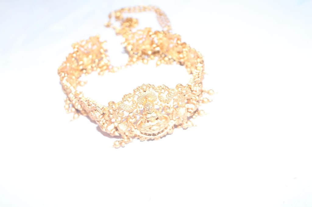 Gold Plated Traditional Indian Kamarband for Women