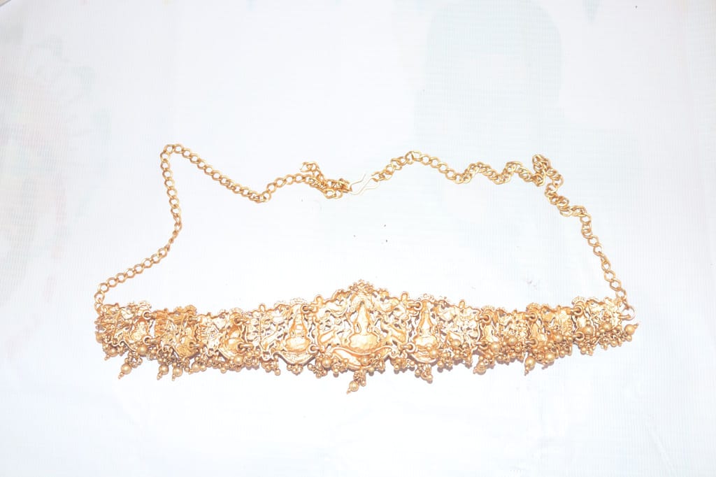 Gold Plated Traditional Indian Kamarband for Women
