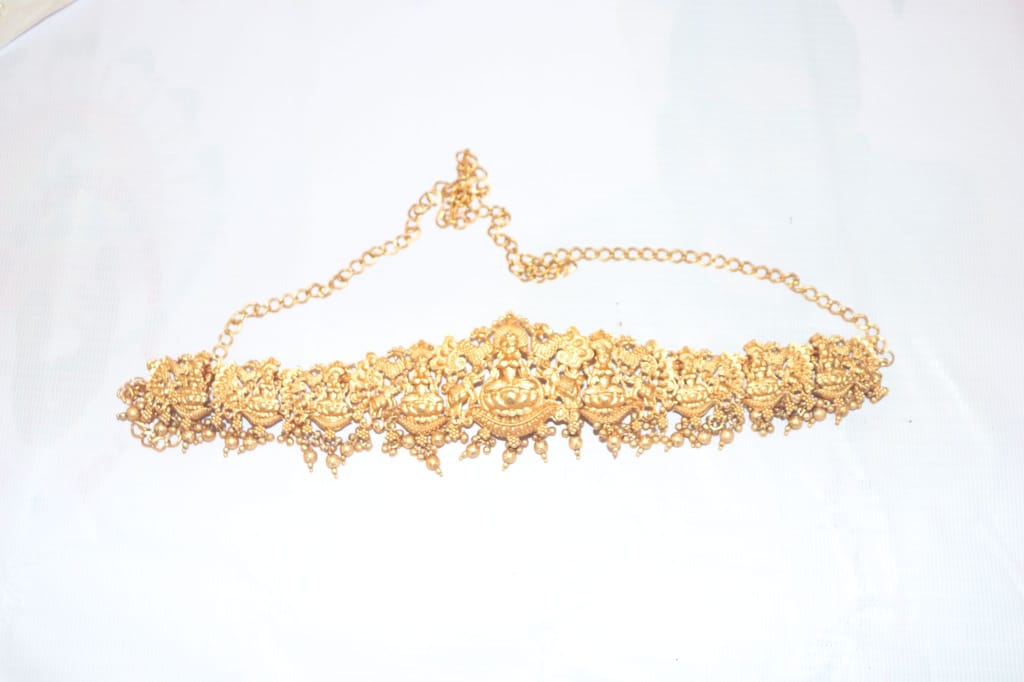Gold Plated Traditional Indian Kamarband for Women