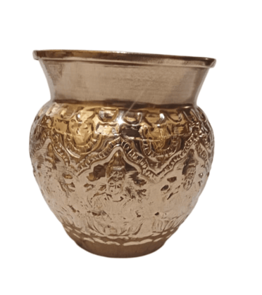 Ashtalakshmi Copper Kalasam ( 5"inches)