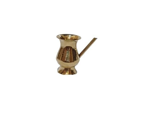 "Brass Water Pot with Spout"