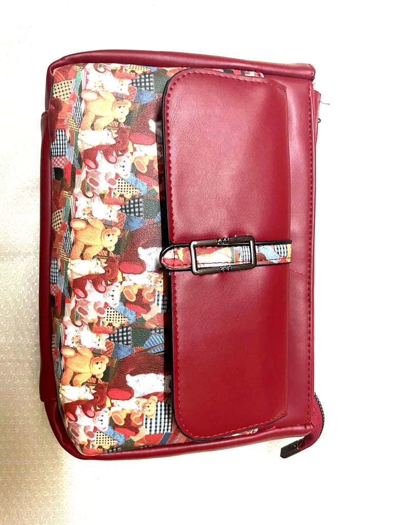 Red and White Checkered Crossbody Bag - Handbags | Buy online on ZillyBuy
