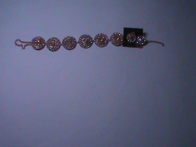 Rhinestone Statement Necklace and Earrings Set