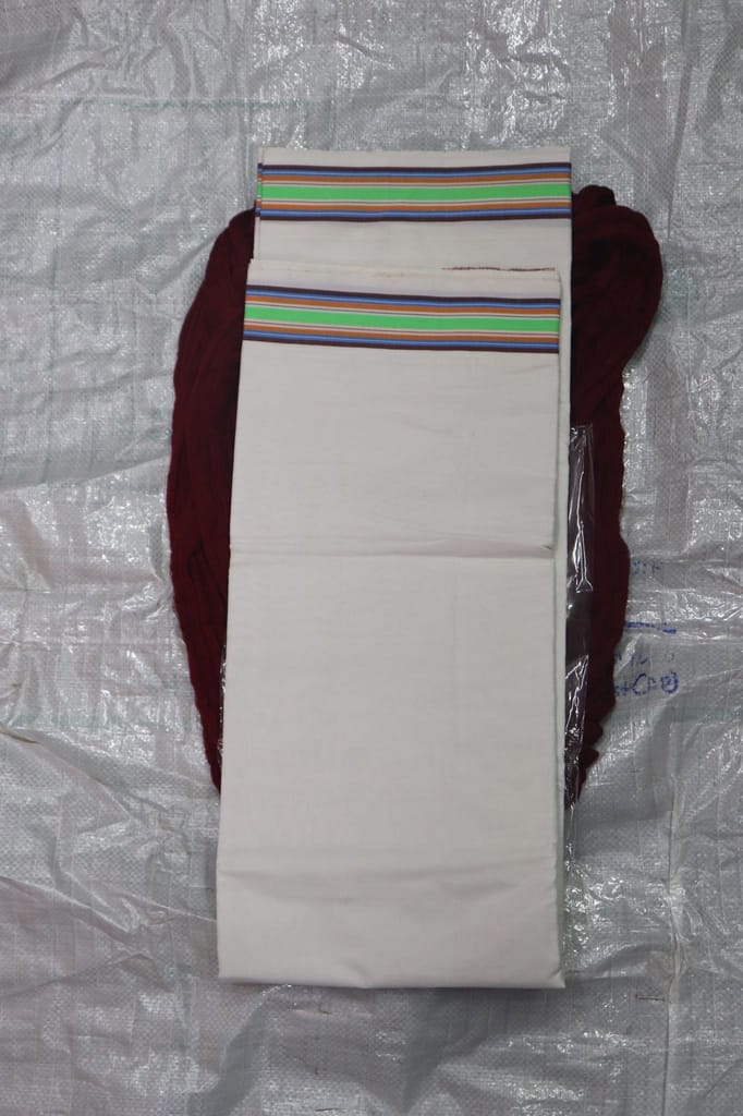 Cotton Premium Cream Dhoti