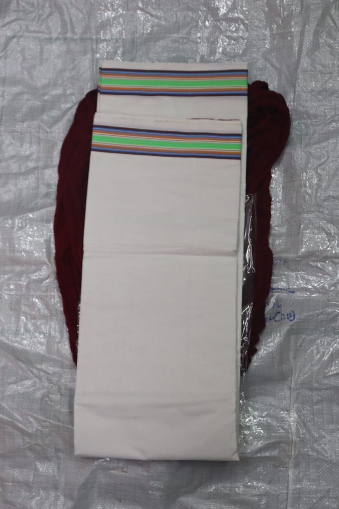 Cotton Premium Cream Dhoti