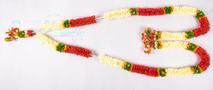 Fluffy Flowers Garlands Double line Door Toran Set