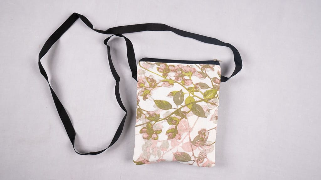 LADIES MOBILE SLING BAGS POUCH IN CLOTH FOR WOMEN/GIRLS