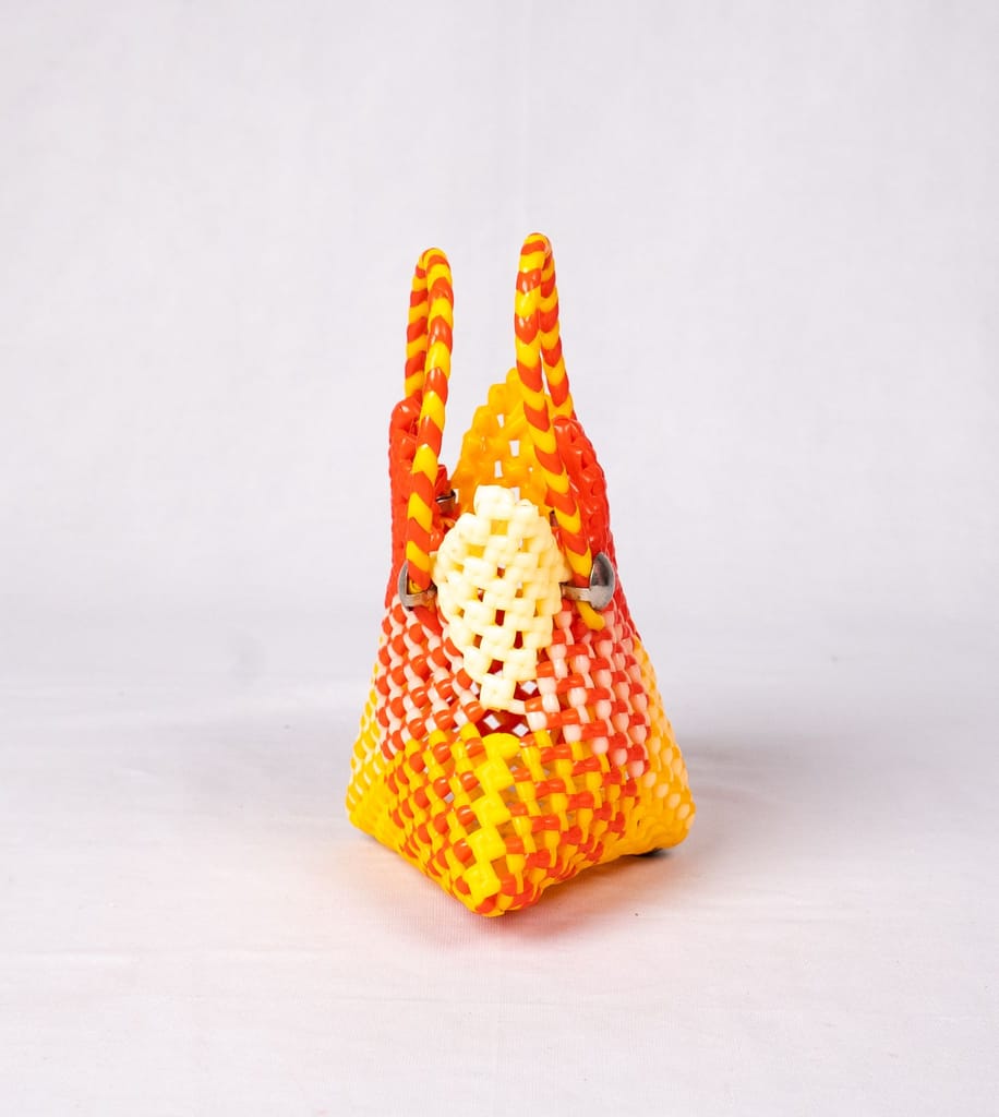 HAND MADE POOJA PLASTIC WIRE BAG