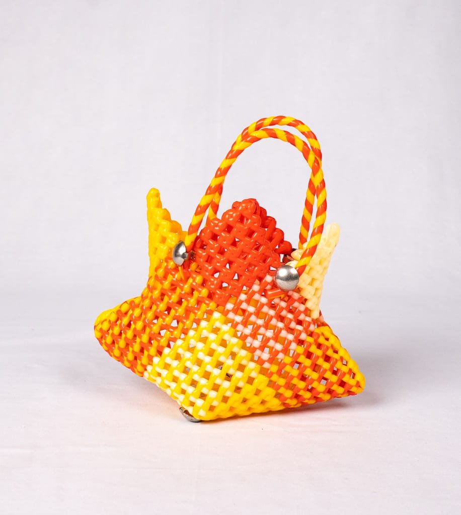 HAND MADE POOJA PLASTIC WIRE BAG