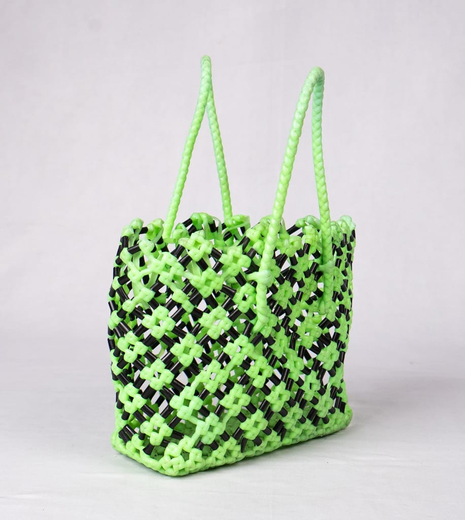 HAND MADE LUGGAGE PLASTIC WIRE BAG