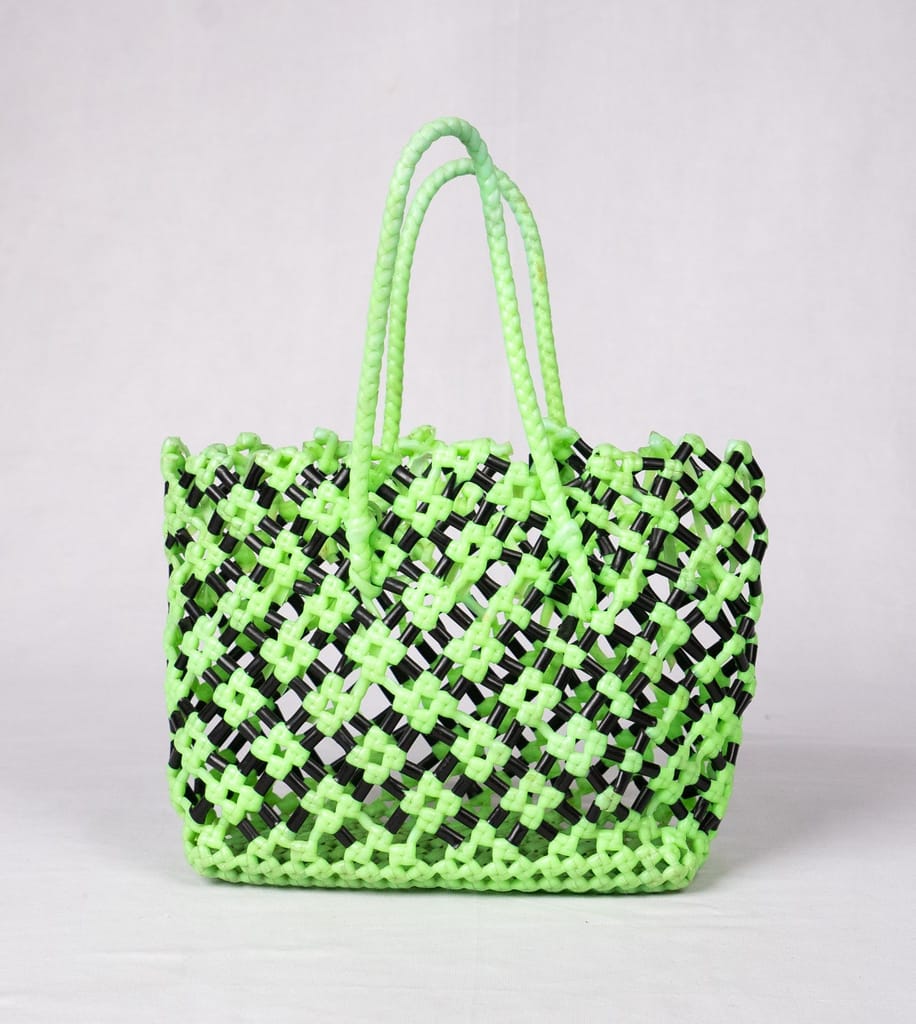 HAND MADE LUGGAGE PLASTIC WIRE BAG