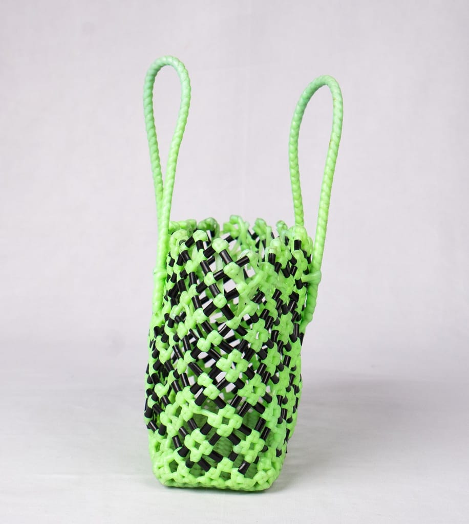 HAND MADE LUGGAGE PLASTIC WIRE BAG