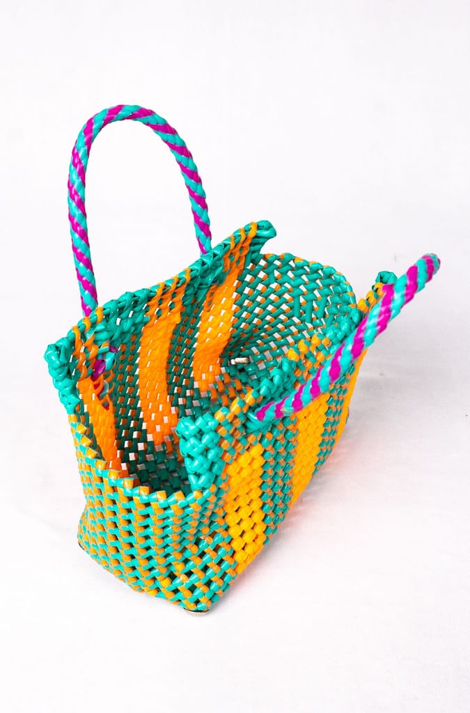 HAND MADE PLASTIC WIRE BAG