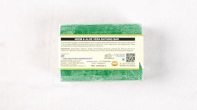 KHADI NEEAM AND ALOE VERA SOAP