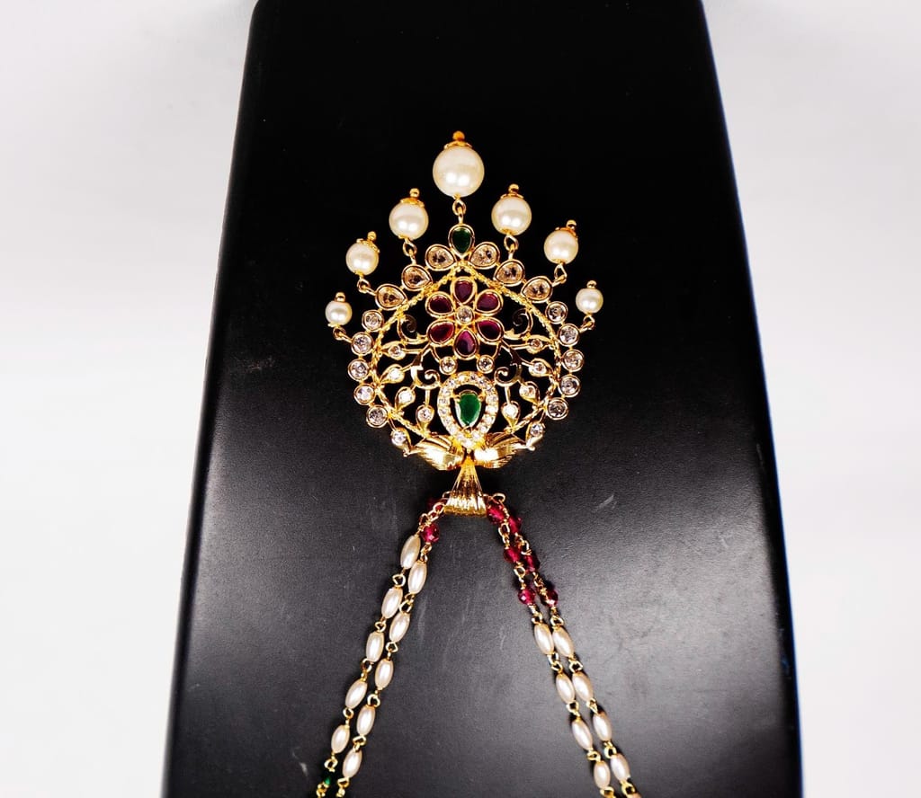 mutyala beads to designed by pendent