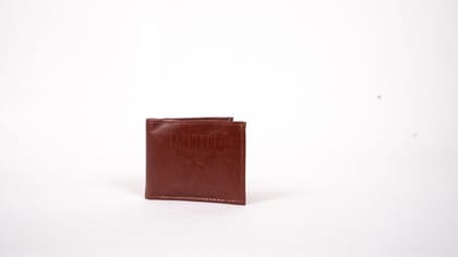 PUMA Men's Brown Leather Wallet