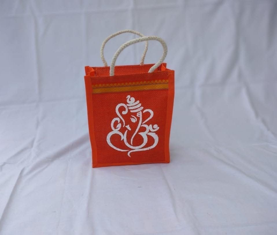 Sonchiraiya Paspu/Kumkuma Orange Colour Bag pack of 12