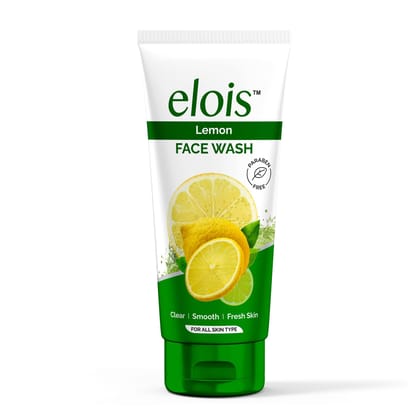 Elois Lemon Facewash -100g Vitamin C Enriched For All Skin Type, Paraben Free