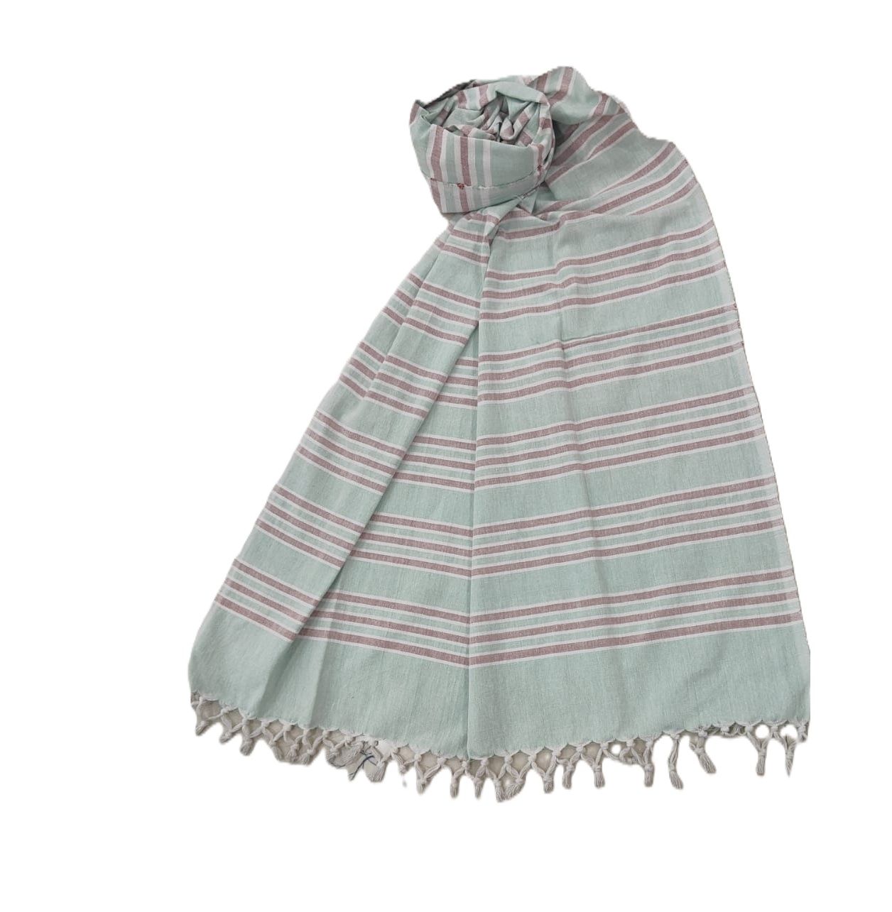 Dhaga Vishwas Ka Green Handloom Cotton Stole