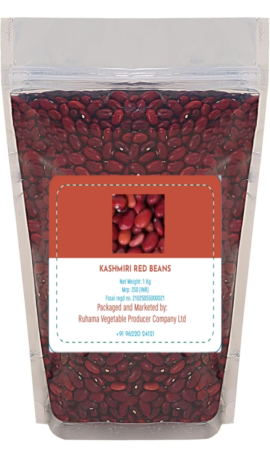  Buy Kashmiri Red Beans 1 Kg Online at Best Price in India | Ruhama Vegetable Producer Company Ltd