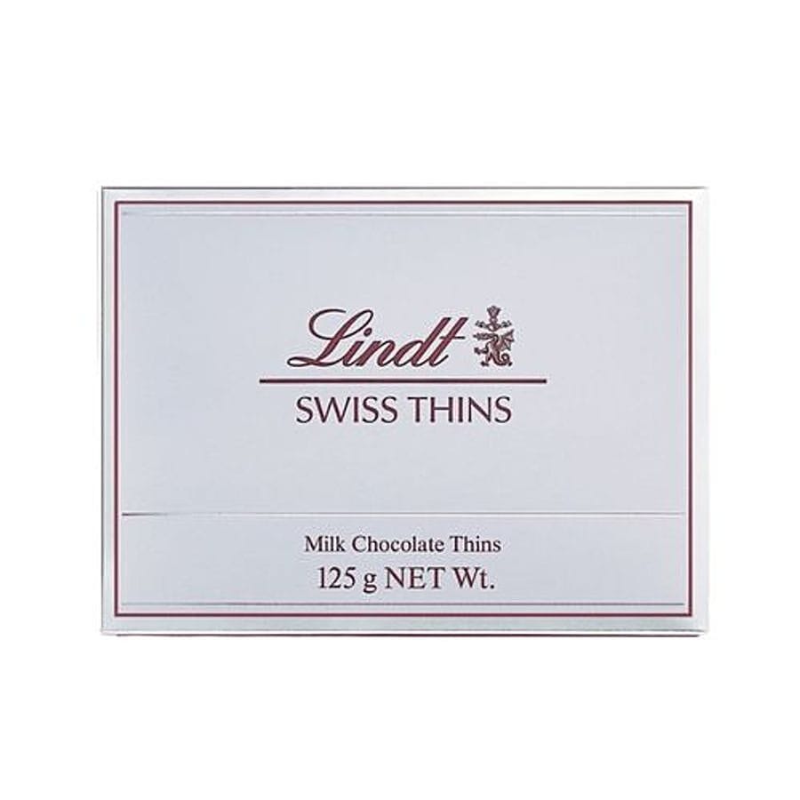 Lindt Chocolate - Swiss Thins Milk, 125 G Pouch