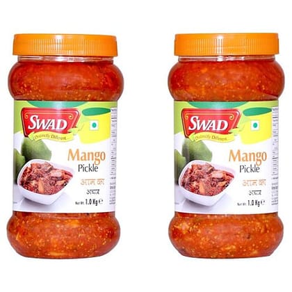 Swad Pickle - Mango, 2 Kg