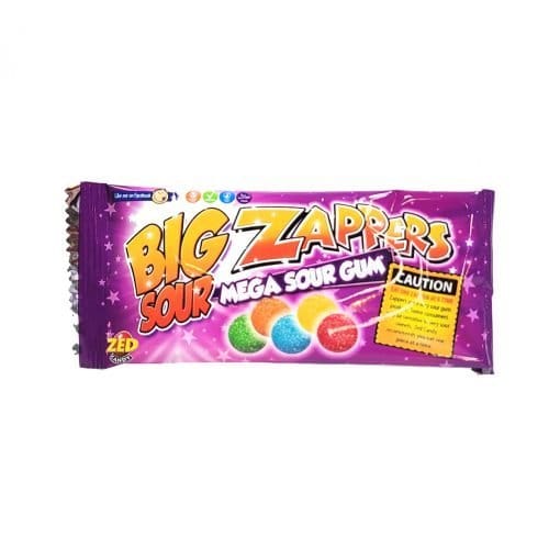 Big Zappers Sour Mega Sour Gum