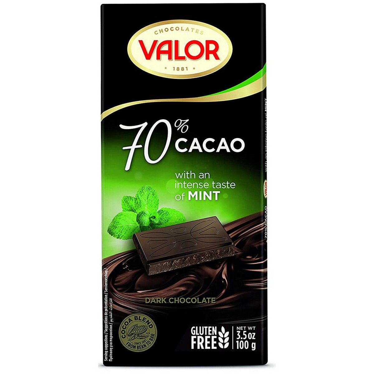 Valor Dark Choco Mint, 100 gm
